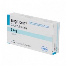 Euglucon 50 Tabletas 5mg - Envío Gratuito