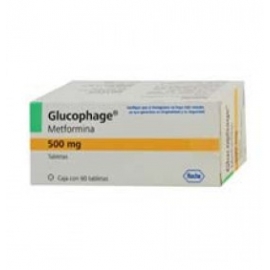 Glucophage 60 Tabletas 500mg - Envío Gratuito