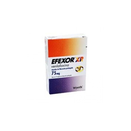 EFEXOR XR C 20 75MG - Envío Gratuito