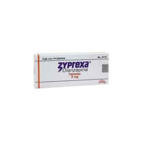 Zyprexa 14 Tabletas 5mg - Envío Gratuito