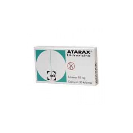 Atarax 30 Grageas 10mg - Envío Gratuito