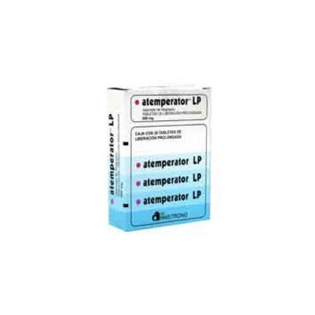 Atemperator Lp 20 Tabletas De Liberación Prolongada 600mg - Envío Gratuito