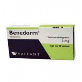 Benedorm 40 Tabletas Sublinguales 3mg - Envío Gratuito