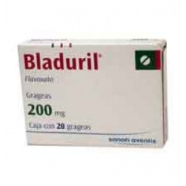 Bladuril 20 Grageas 200mg - Envío Gratuito