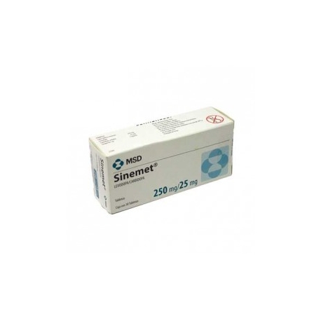 Sinemet 30 Tabletas 250mg (25mg) - Envío Gratuito