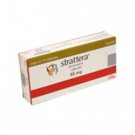 Strattera 14 Cápsulas 80mg - Envío Gratuito