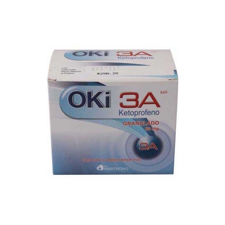 Oki 3A 30 Granulado 80mg - Envío Gratuito