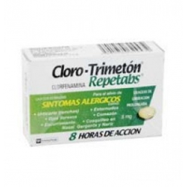 CLOROTRIMETON RPS GRAG 20 8MG - Envío Gratuito