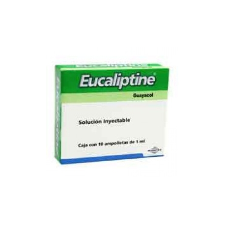 Eucaliptine 10 Ampolletas 1ml - Envío Gratuito