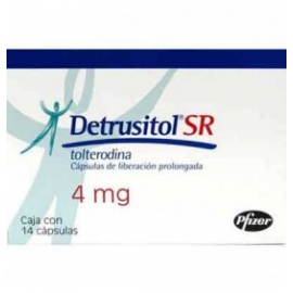 DETRUSITOL SR C 14 4MG - Envío Gratuito