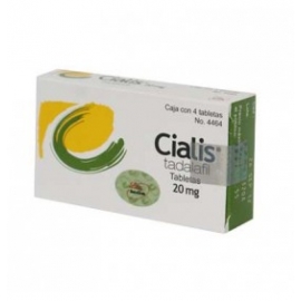 CIALIS T 4 20MG - Envío Gratuito