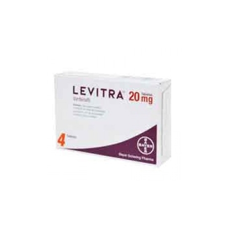 LEVITRA T 4 20MG - Envío Gratuito