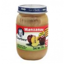 GERBER FRUT MANZ 3A 170G - Envío Gratuito