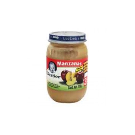 GERBER FRUT MANZ 3A 170G - Envío Gratuito