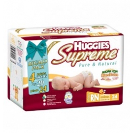 HUGGIES SUPREME RECIEN N 20 - Envío Gratuito